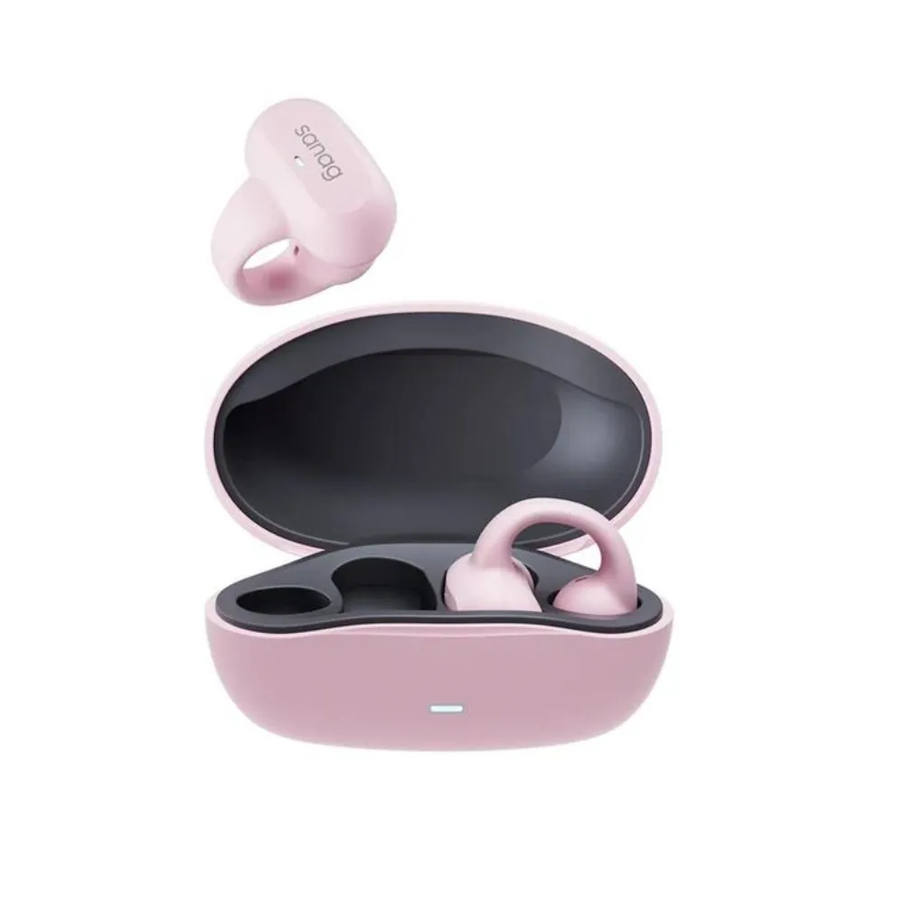 Sanag Z50s Pro Conduction TWS Earphone - Pink Color - Minhaj Zone
