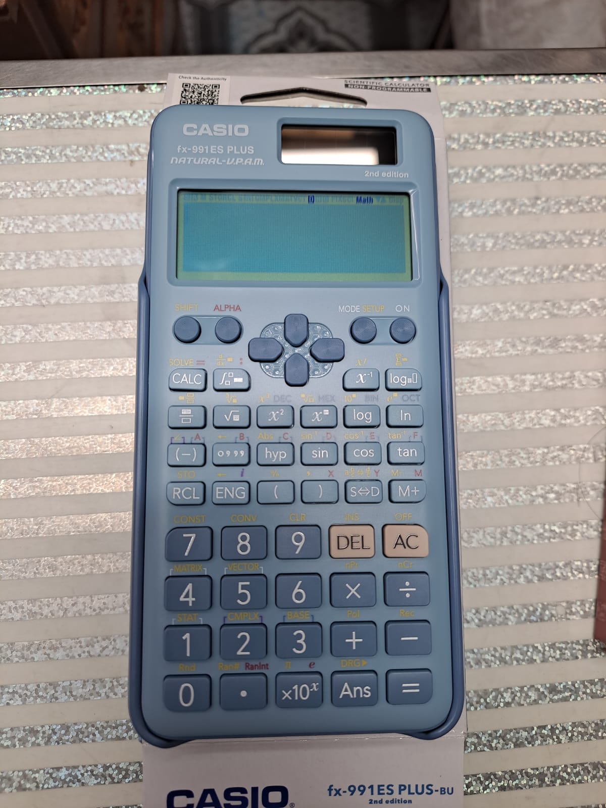 Casio fx-991es plus 2nd edition Scientific Calculator blue, Casio fx 991es plus 2nd editon blue Scientific calculator