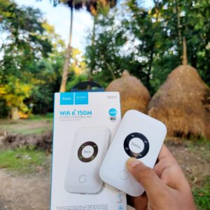 Hoco DQ11 4G Pocket Router, hoco pocket router, warranty soho pocket router price in bd, minhajzone,