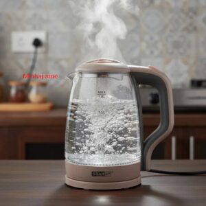 GearUP Electric Glass Kettle 1.8L (1500W), electric kettle, minhajzone,
