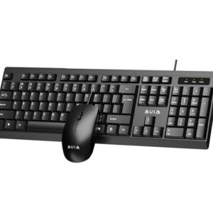 AULA AC101 USB Wired Keyboard & Mouse Combo, mini keybord and mouse combo,