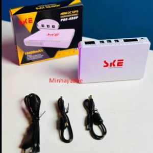 SKE POE 432P Mini DC UPS, ske mini ups price in bd, router onu ups price in bd, SKE POE 432P Mini DC UPS 25Watt 5v 9v 12v & PoE support 15/24v – 10400MAH, ske mini ups, how to make mini ups for wifi router, mini ups, mini ups for router, router price in bangladesh, router ups price in bangladesh,