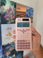 Casio fx-991es plus 2nd edition calculator-pink, casio fx 991es plus 2nd edition calculator, casio fx 991es plus pink color, pink color calculator,