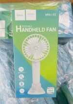 Hoco MMJ-02 Rechargeable Handheld Fan, hand fan, rechargeable fan price in bd, minhajzone,