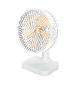 INDIANA IRF-F2C Rechargeable Table Fan, hand fan, rechageable fan
