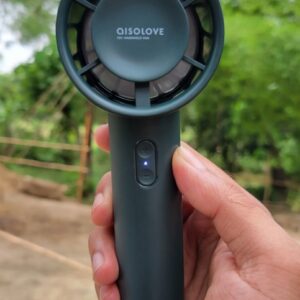 Xiaomi AISOLOVE F01 Handheld Turbo Fan (2000mAh Battery) – Green Color, Xiaomi AISOLOVE F01 Handheld Turbo Fan