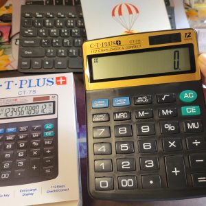 CT PLUS CT-7s Desktop Electronic calculator, calculator, desktop