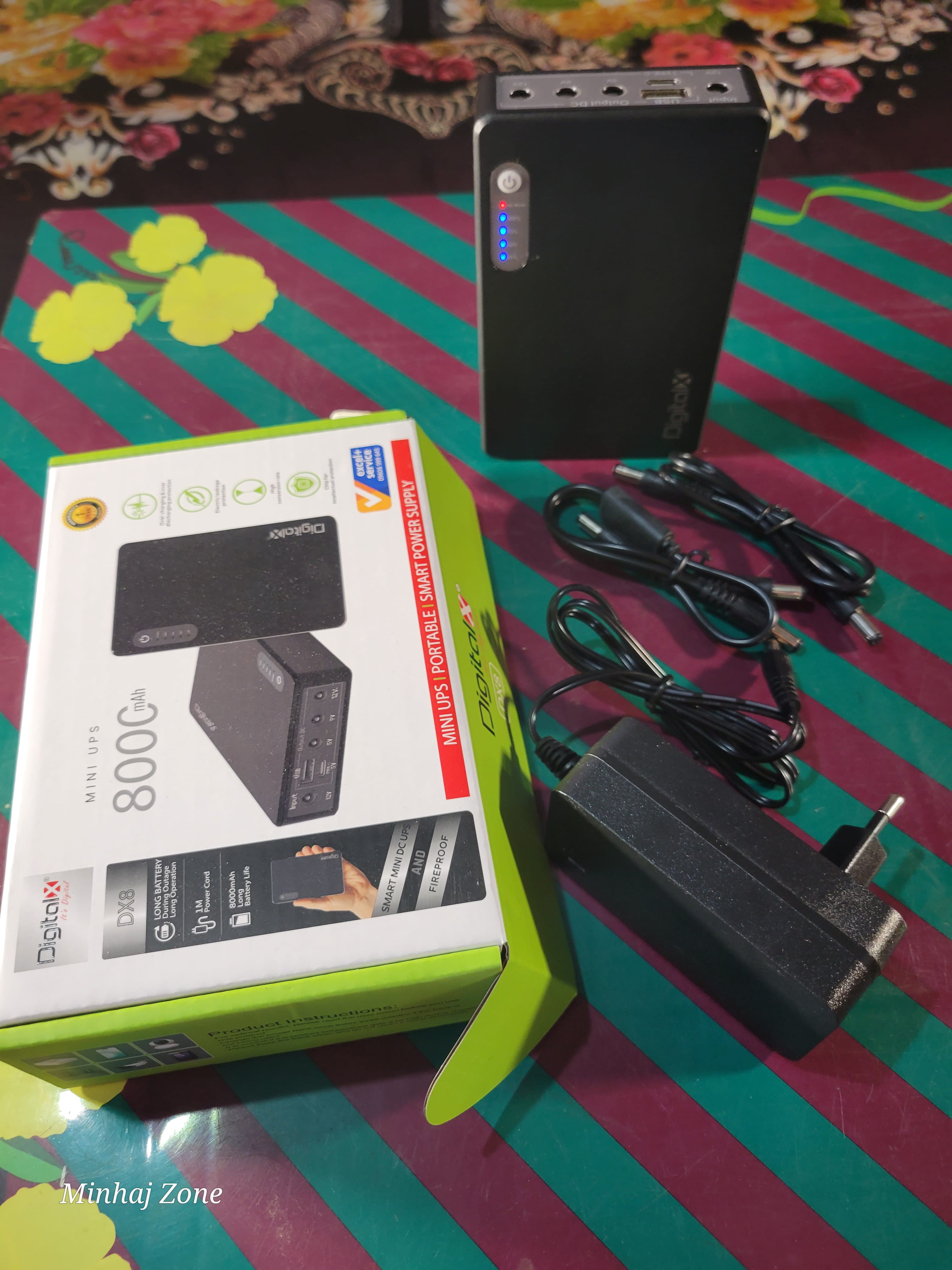 Digital X Dx8 Mini Ups for router and onu, ske mini ups, router onu ups, wgp mini ups, ups for router and onu, minhajzone