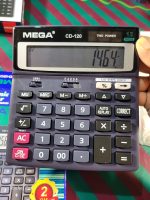 MEGA cd- 120 Electronic Calculator 12 digit, desktop calculator,