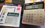 MEGNA M010 Desktop electronic calculator white color, calculator, desktop calculator,